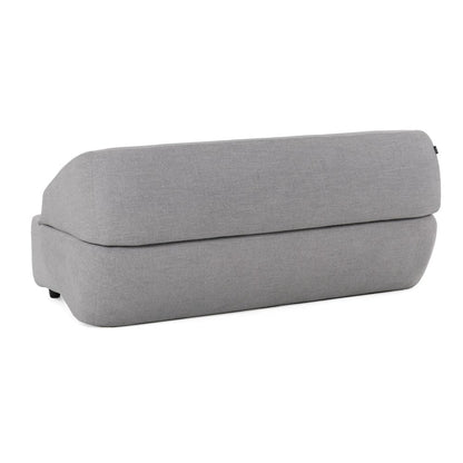 Divani Casa Lerner - Modern Light Grey Fabric Sofa Bed