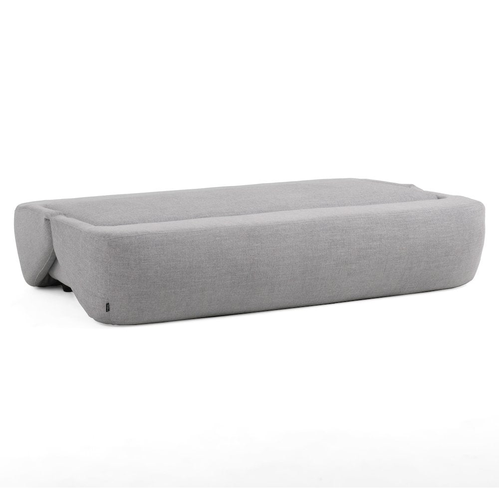 Divani Casa Lerner - Modern Light Grey Fabric Sofa Bed