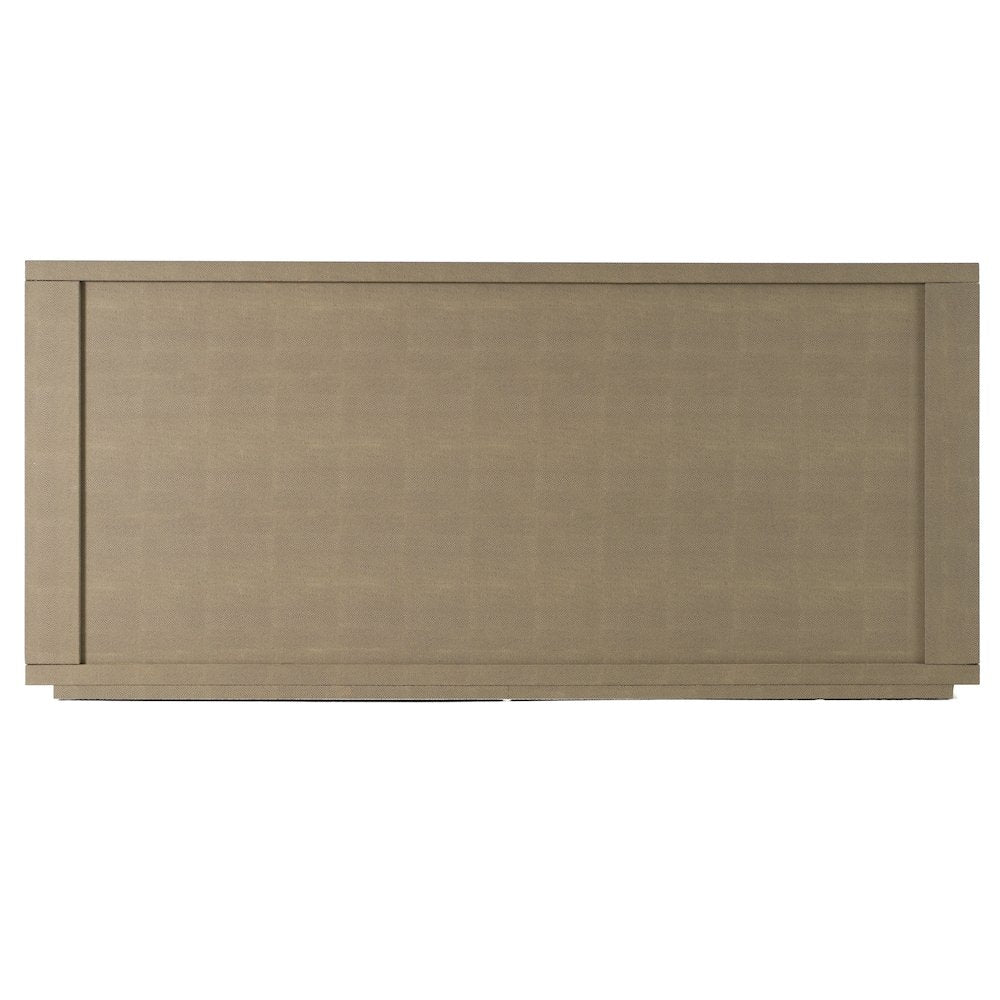 Modrest Lois - Modern Beige Shagreen + Brass Dresser