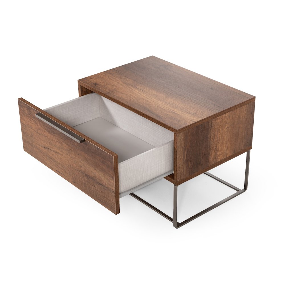 Nova Domus Lorenzo Italian Modern Light Oak Nightstand