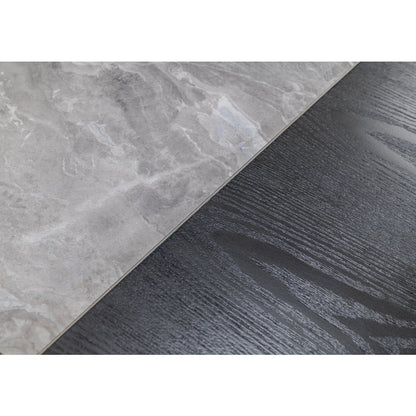 Nova Domus Maranello - Modern Grey Wash & Faux Marble Dresser