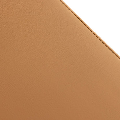 Modrest Marcus - Modern Camel Vegan Leather Dining Chair (Set of 2)