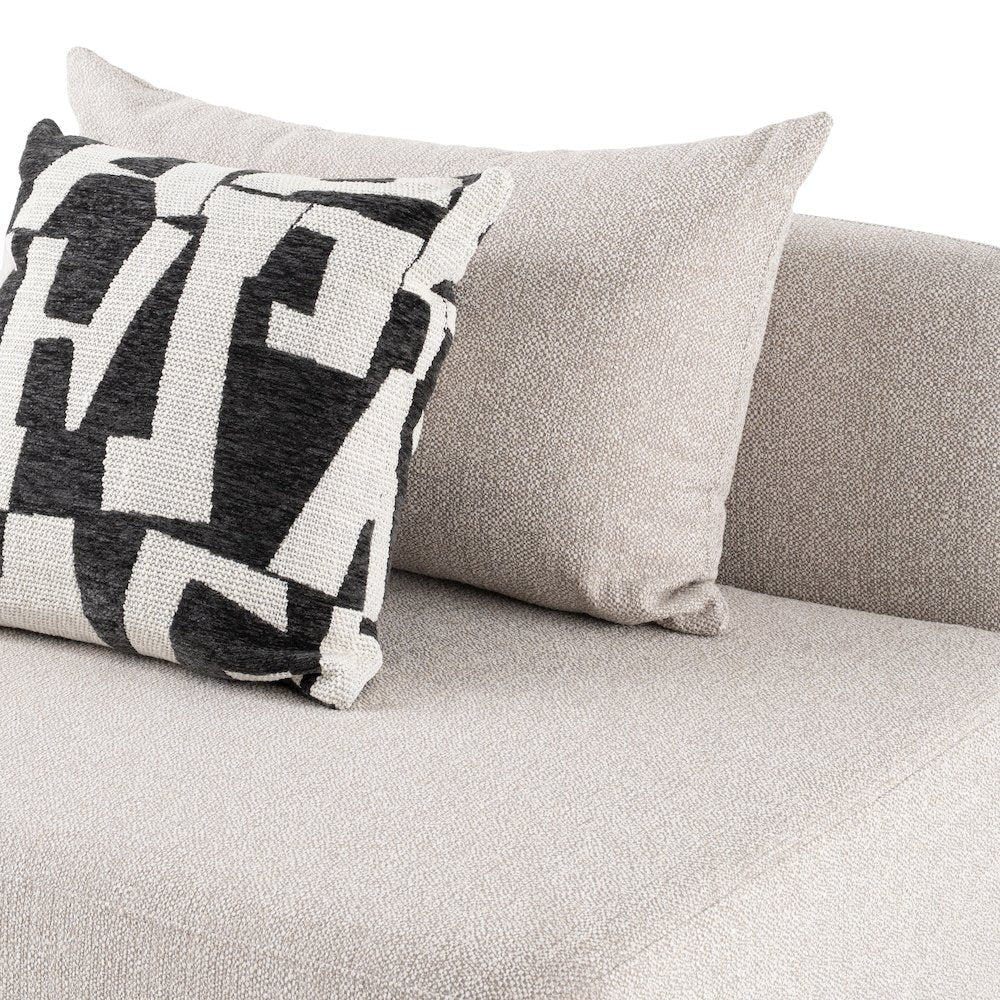 Divani Casa Marge - Contemporary Beige Sectional Sofa