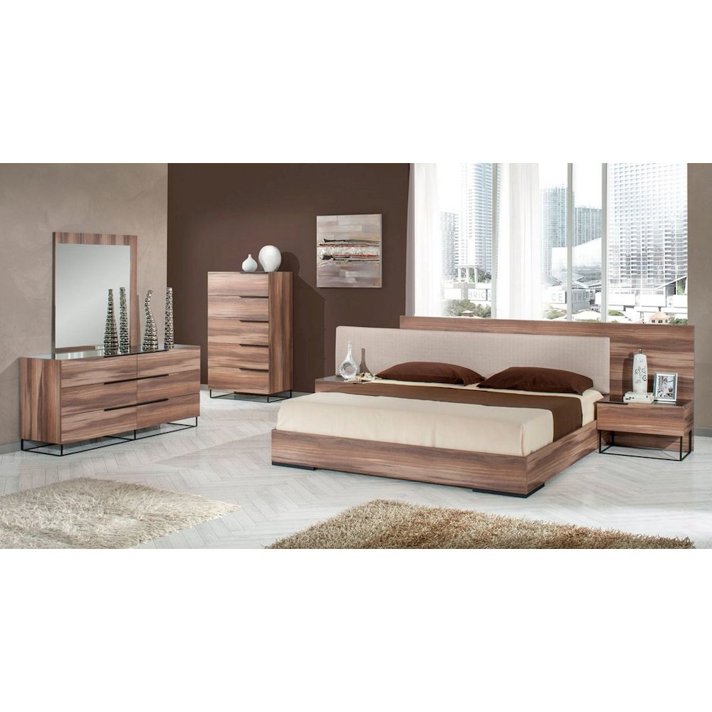 Nova Domus Matteo - Modern Italian Walnut Dresser