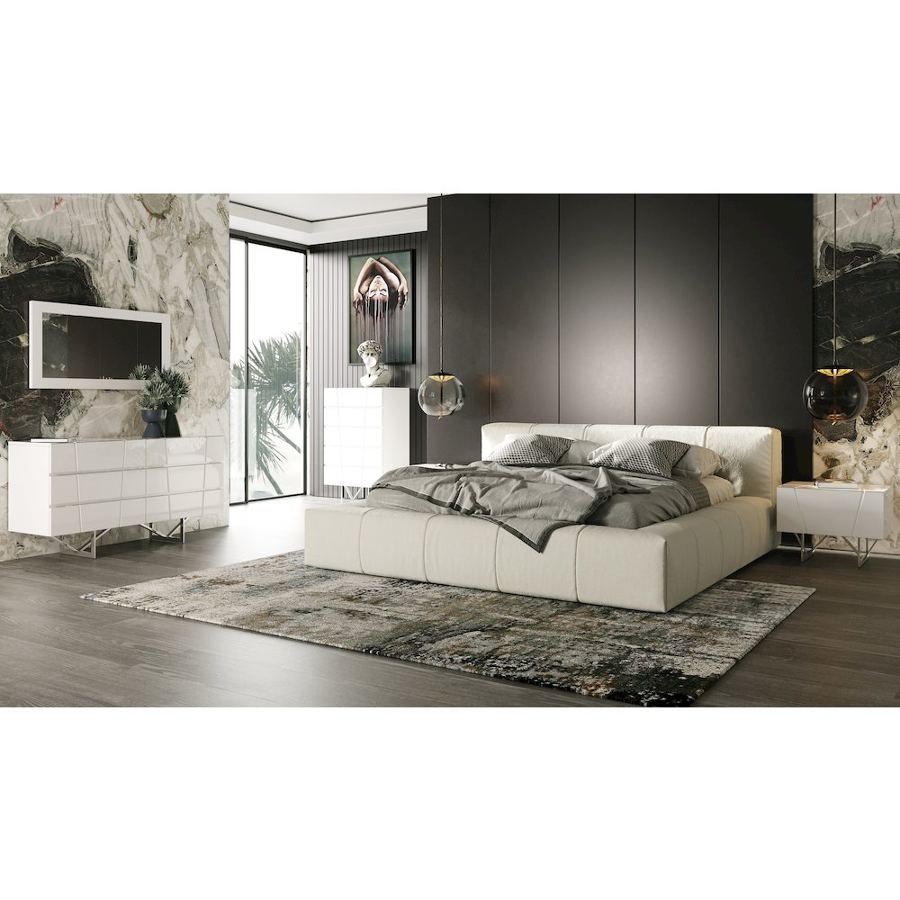 Modrest Chrysler Modern White Dresser