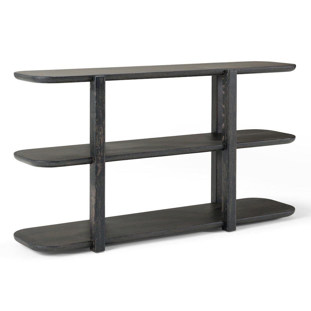 Modrest Noah - Modern Dark Brown Bookshelf