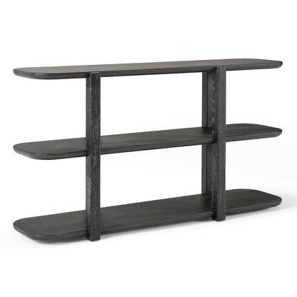 Modrest Noah - Modern Dark Brown Bookshelf