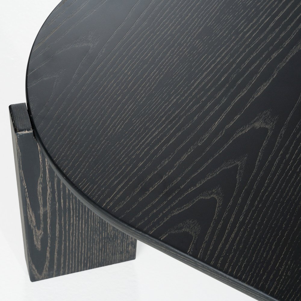 Modrest Noah - Modern Dark Brown Square Coffee Table