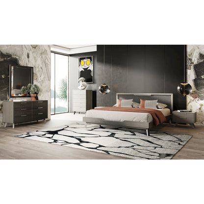 Nova Domus Soria Modern Grey Wash Nightstand