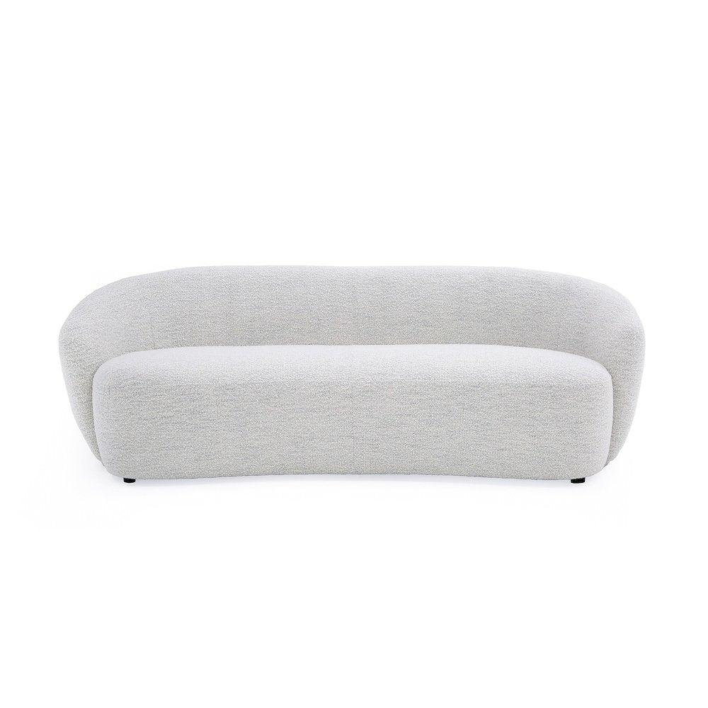 Modrest Omaha - Modern Off White Fabric Sofa