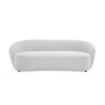 Modrest Omaha - Modern Off White Fabric Sofa