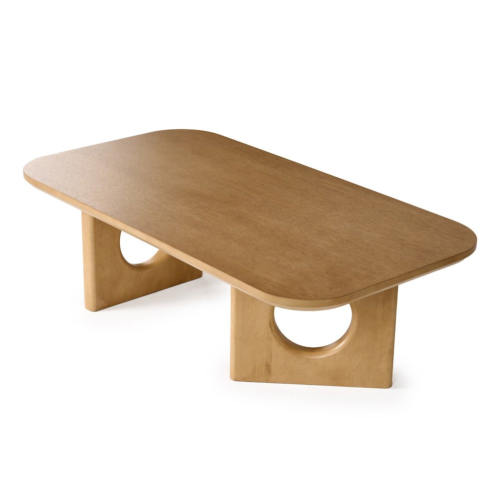 Nova Domus Oshana - Modern White Oak Coffee Table
