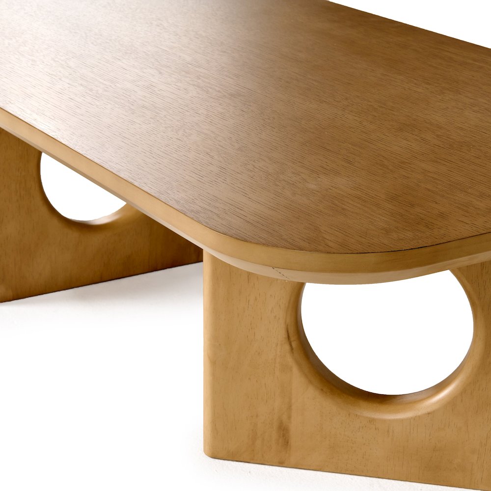 Nova Domus Oshana - Modern White Oak Coffee Table