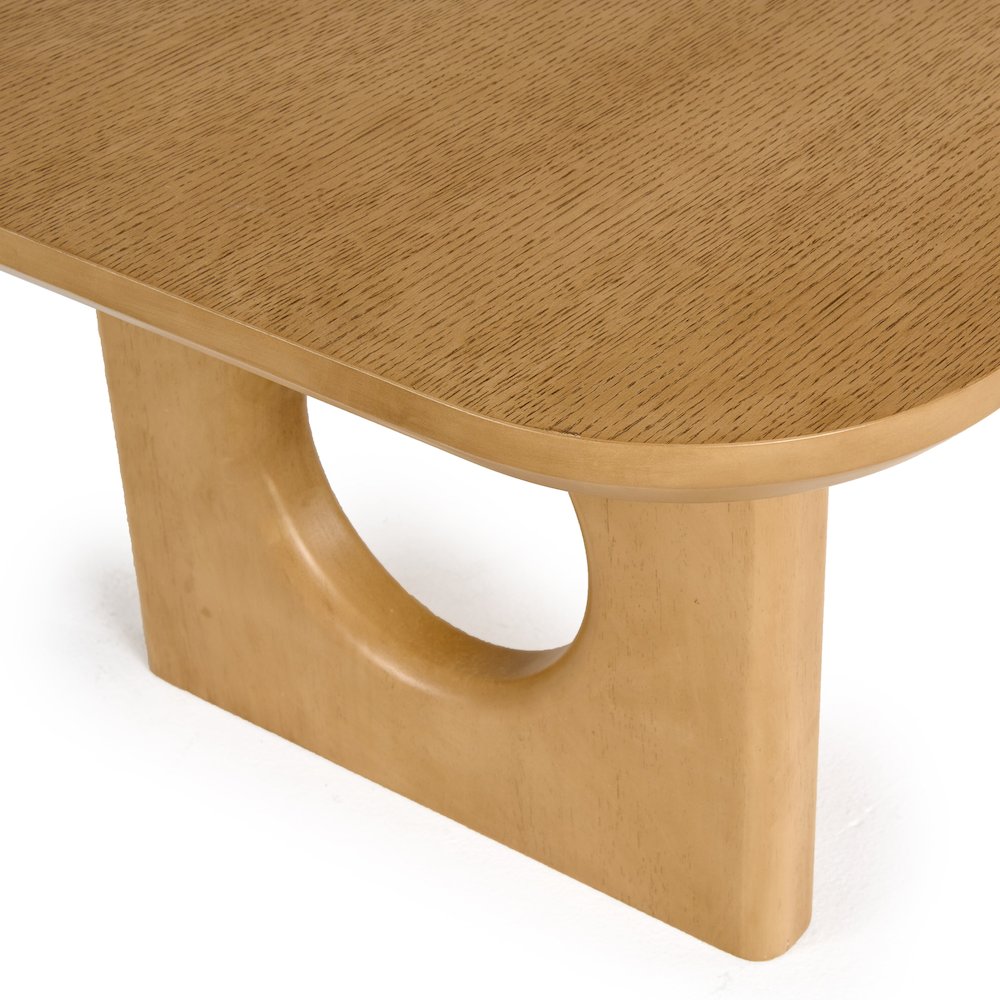 Nova Domus Oshana - Modern White Oak Coffee Table