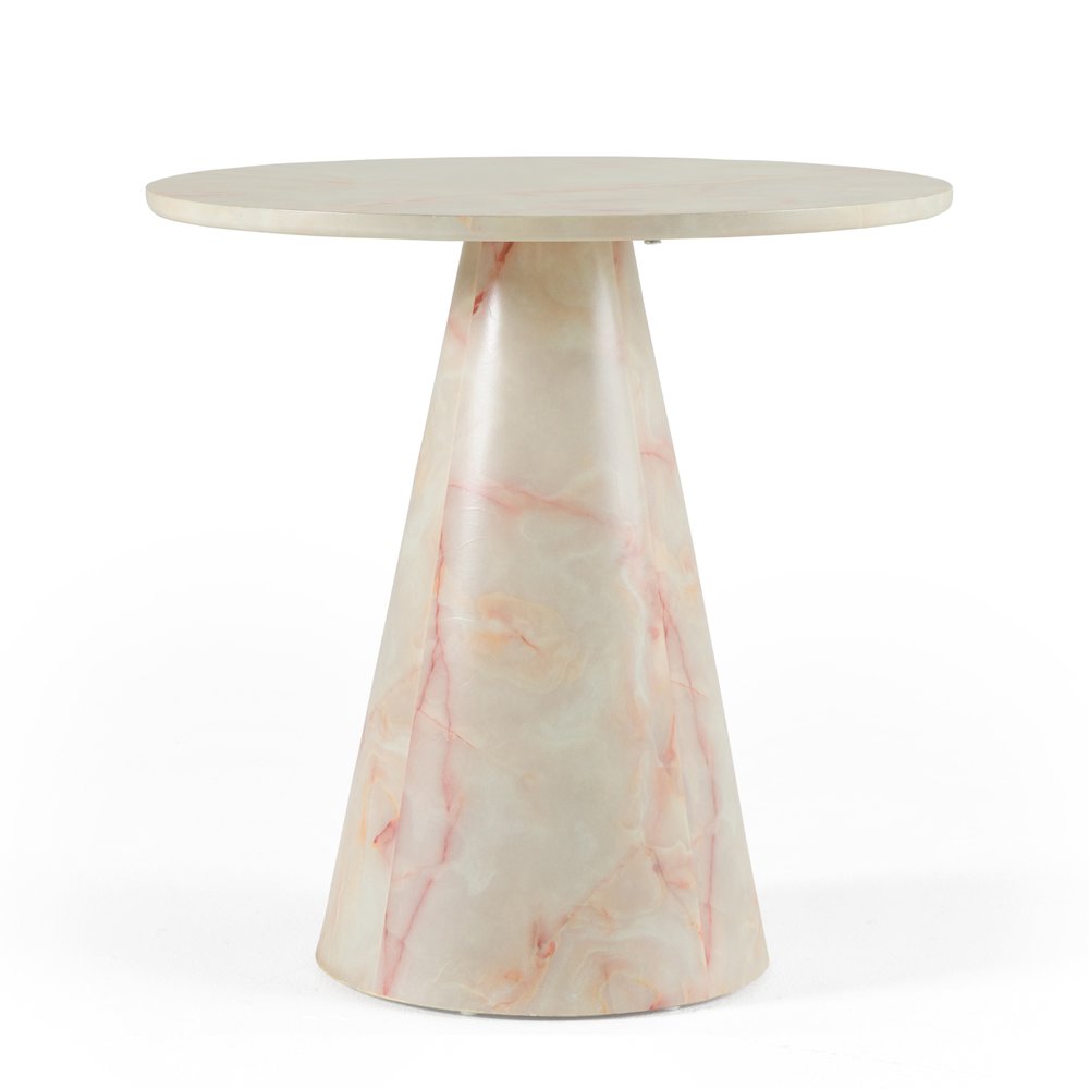 Modrest Pampa - Modern Faux Marble End Table