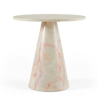 Modrest Pampa - Modern Faux Marble End Table
