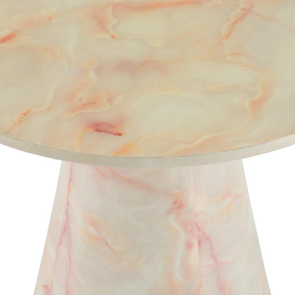 Modrest Pampa - Modern Faux Marble End Table