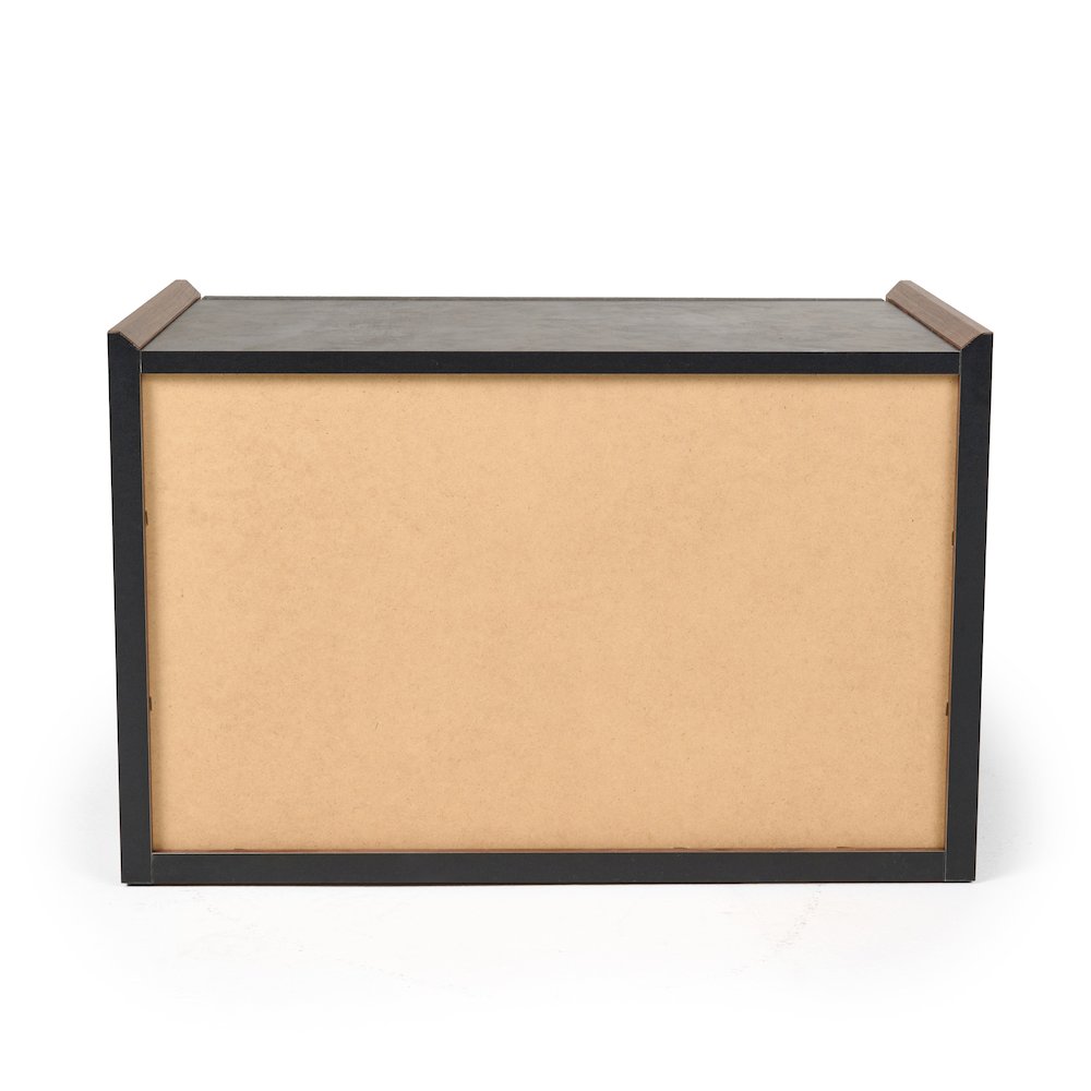 Nova Domus Rado Modern Walnut & Stucco Nightstand