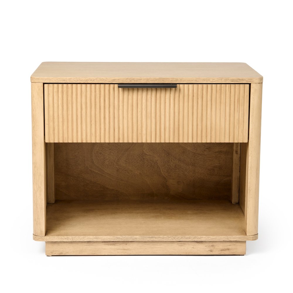 Nova Domus Santa Monica - Modern Natural Oak Nightstand