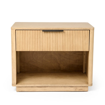 Nova Domus Santa Monica - Modern Natural Oak Nightstand