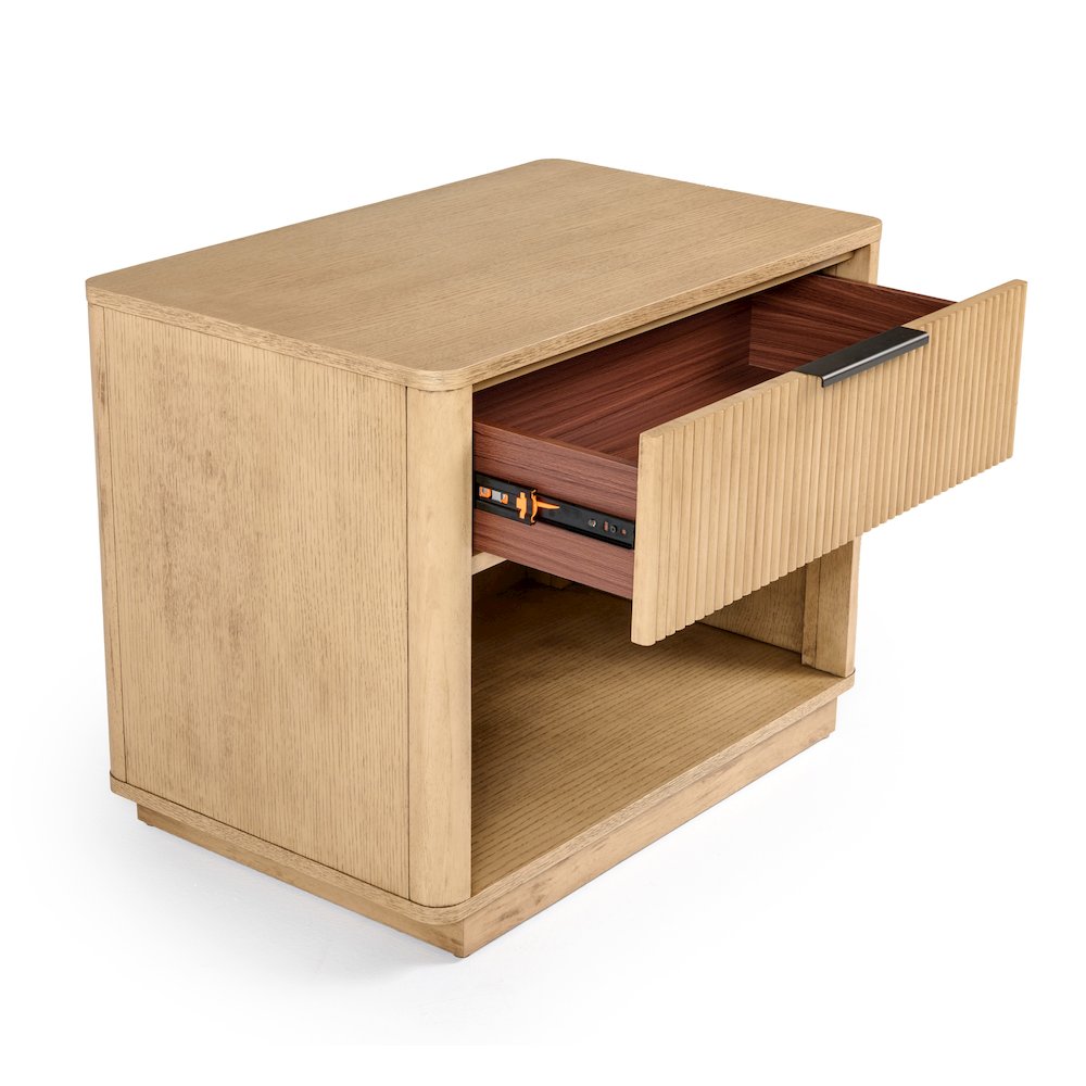 Nova Domus Santa Monica - Modern Natural Oak Nightstand