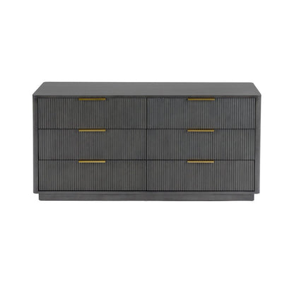 Nova Domus Santa Monica - Modern Grey Wash Dresser