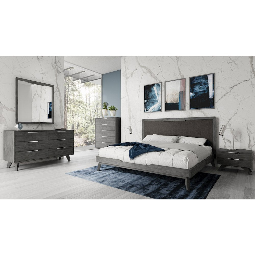 Nova Domus Soria Modern Grey Wash Nightstand