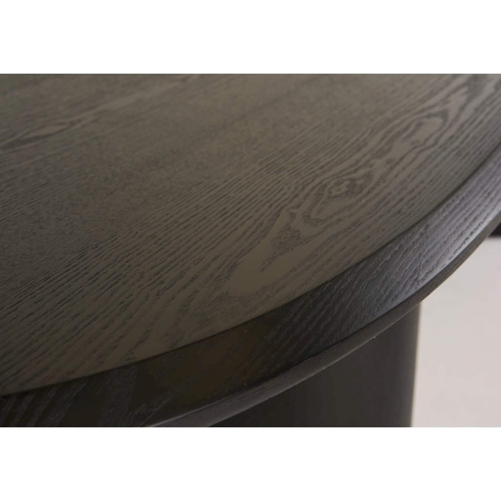 Modrest Summit - Modern 118" Black Ash Dining Table