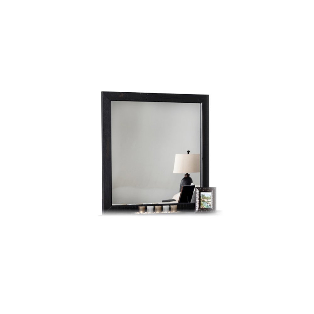 Nova Domus Tabitha Modern Dark Brown Recycled Pine Mirror