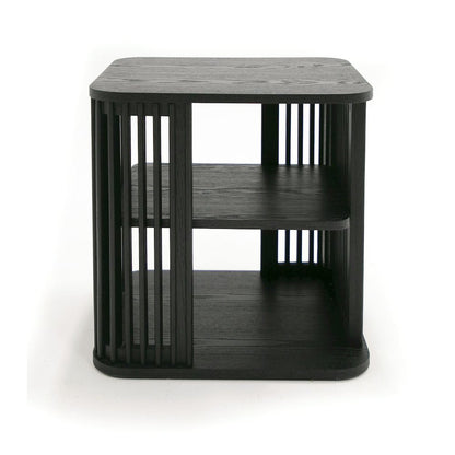 Modrest Thayne - Modern Mid Century Black Ash End Table