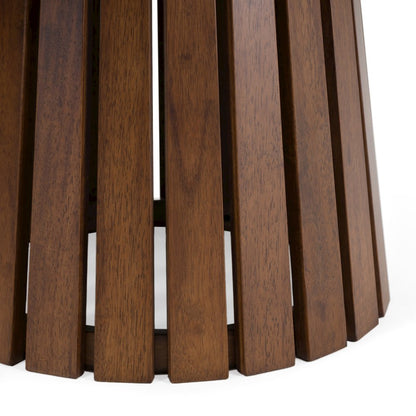 Modrest Truman - Mid-Century Modern Walnut Extendable Dining Table