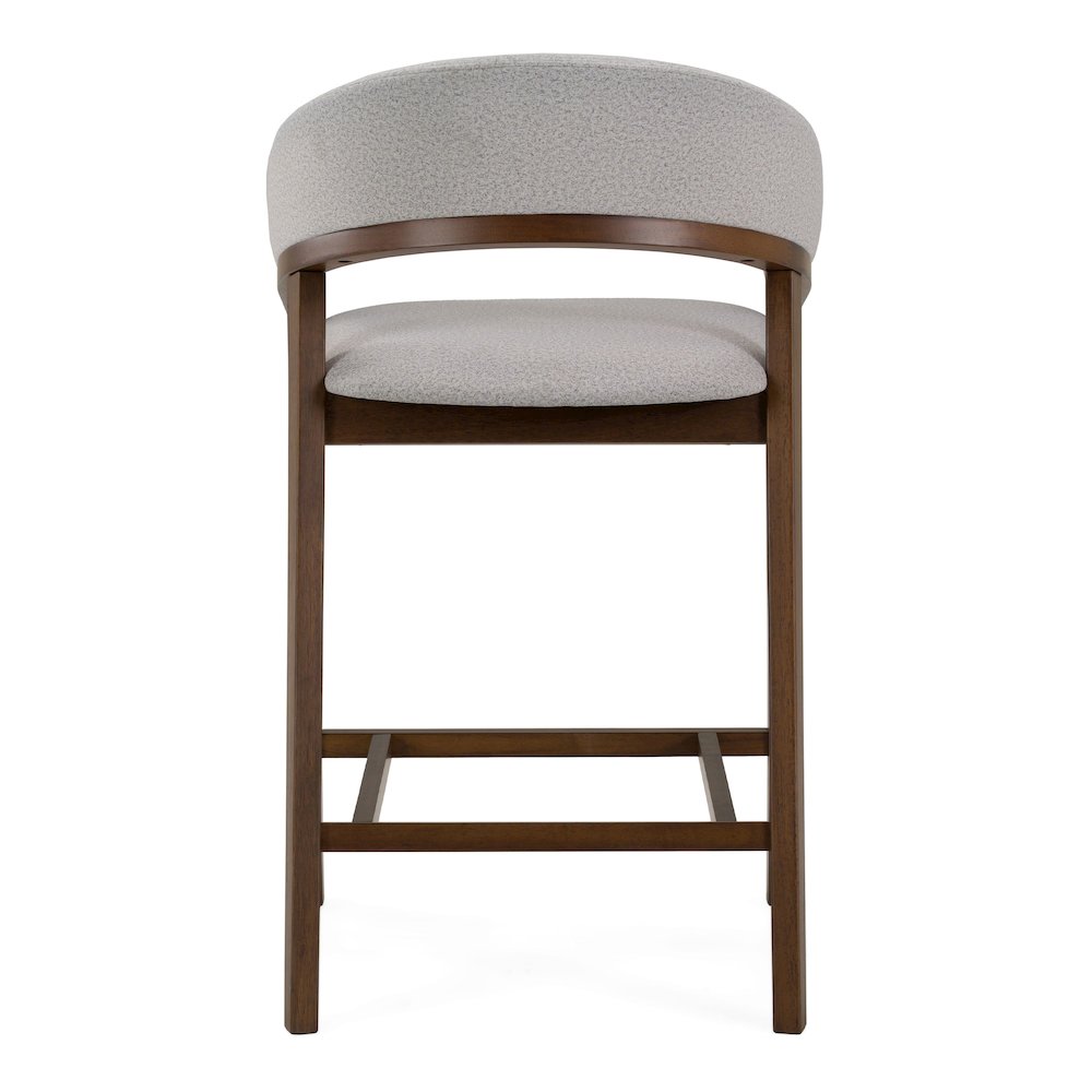 Truman - Mid-Century Modern Grey Walnut Counter Chair (Set of 2)