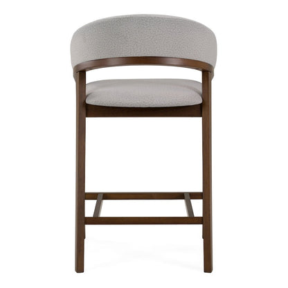 Truman - Mid-Century Modern Grey Walnut Counter Chair (Set of 2)