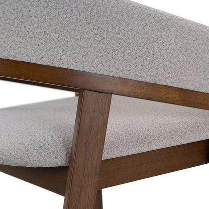 Truman - Mid-Century Modern Grey Walnut Counter Chair (Set of 2)