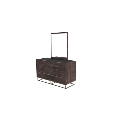 Nova Domus Benzon Italian Modern Dark Rovere Dresser