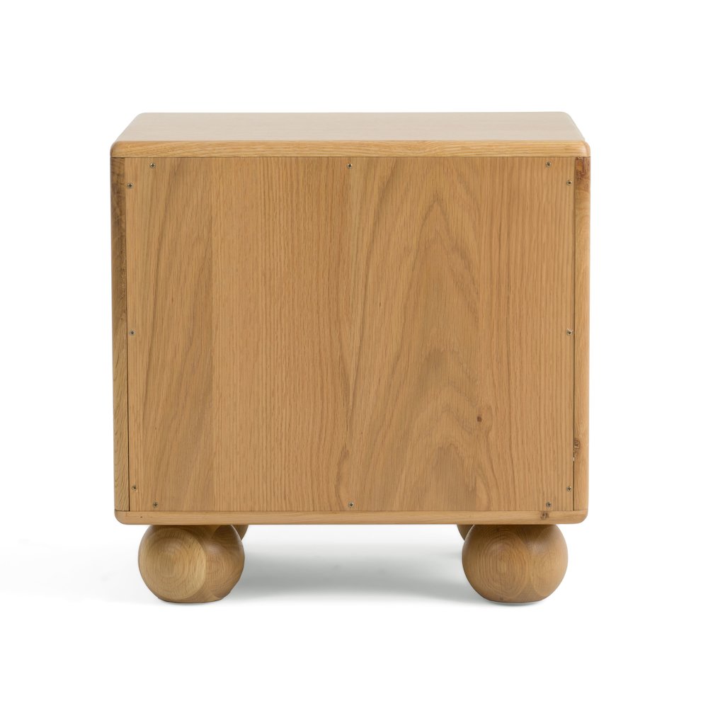 Modrest Winters - Modern Natural Oak Nightstand
