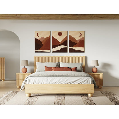 Modrest Winters - Modern Natural Oak Nightstand