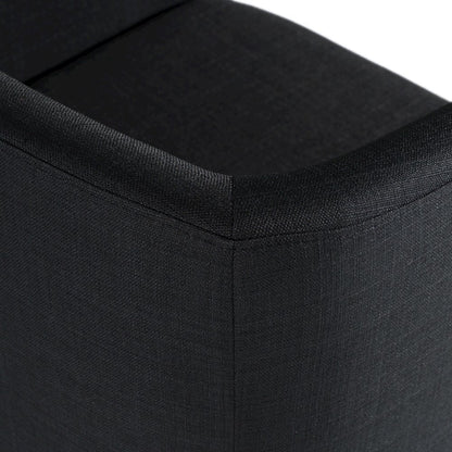 Yukon - Modern Black and Antique Brass Dining Chair