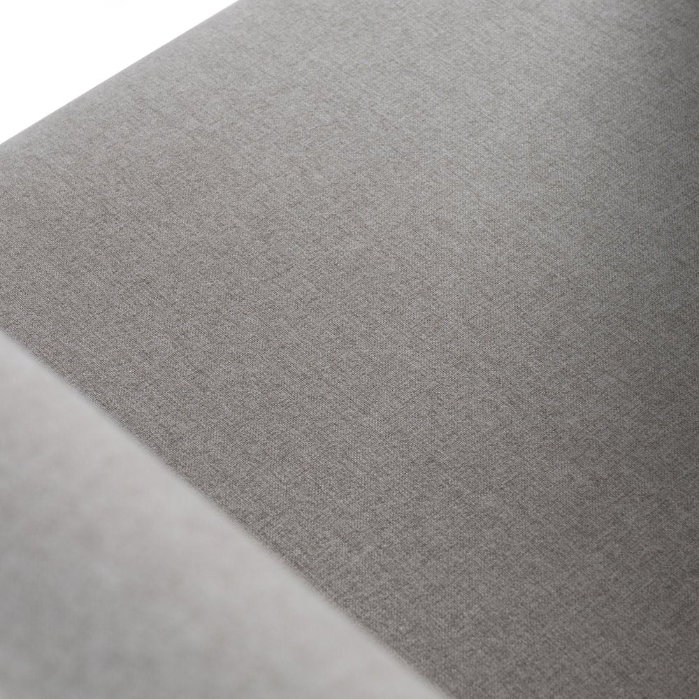 Modrest Yukon - Modern Light Grey Fabric Dining Chair