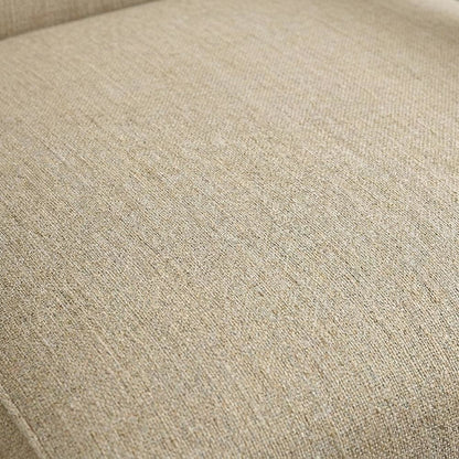 Damala Textured Fabric Upholstered Accent Chair with Arms, Light Brown