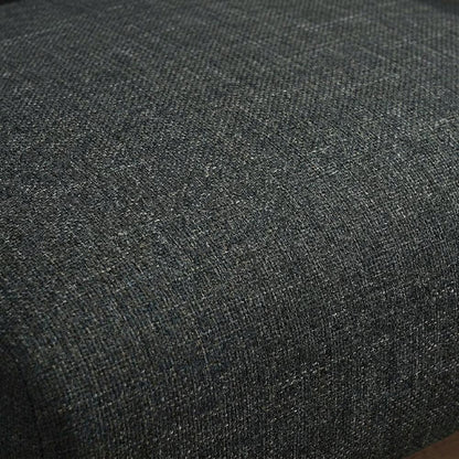 Damala Textured Fabric Accent Chair, Comfy Armchair for Living Room, Dark Gray