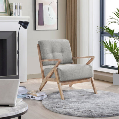 Lexicon Ollen Textured Accent chair in Brownish Gray