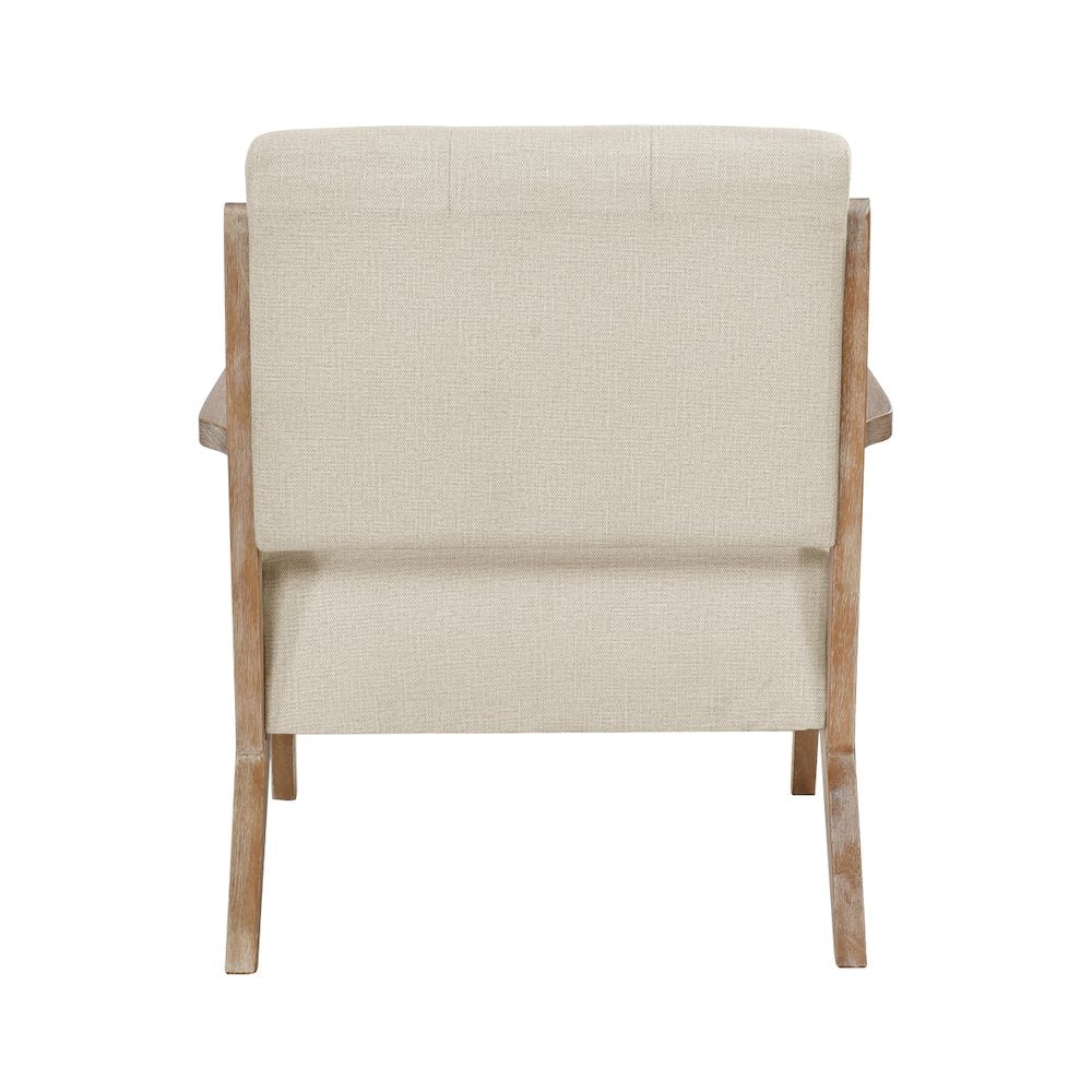 Lexicon Ollen Textured Accent Chair in Sand