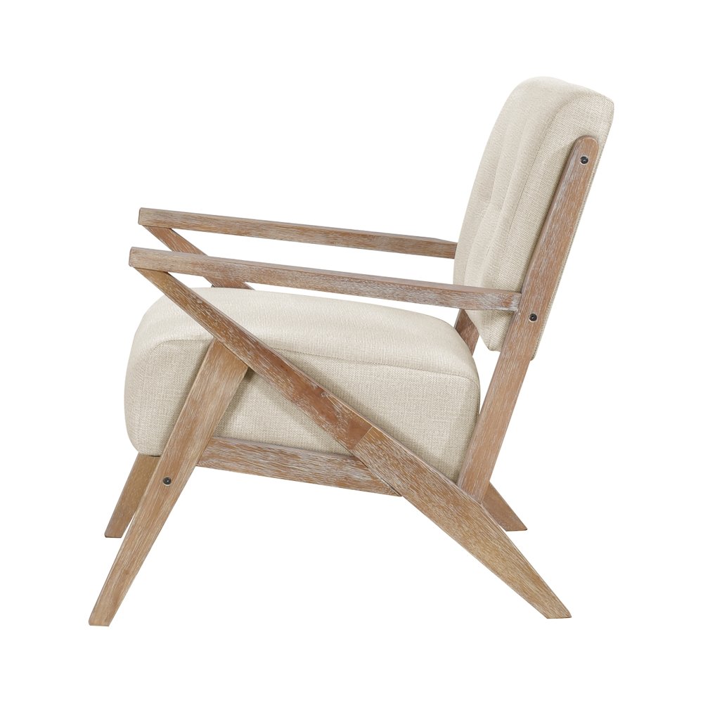 Lexicon Ollen Textured Accent Chair in Sand