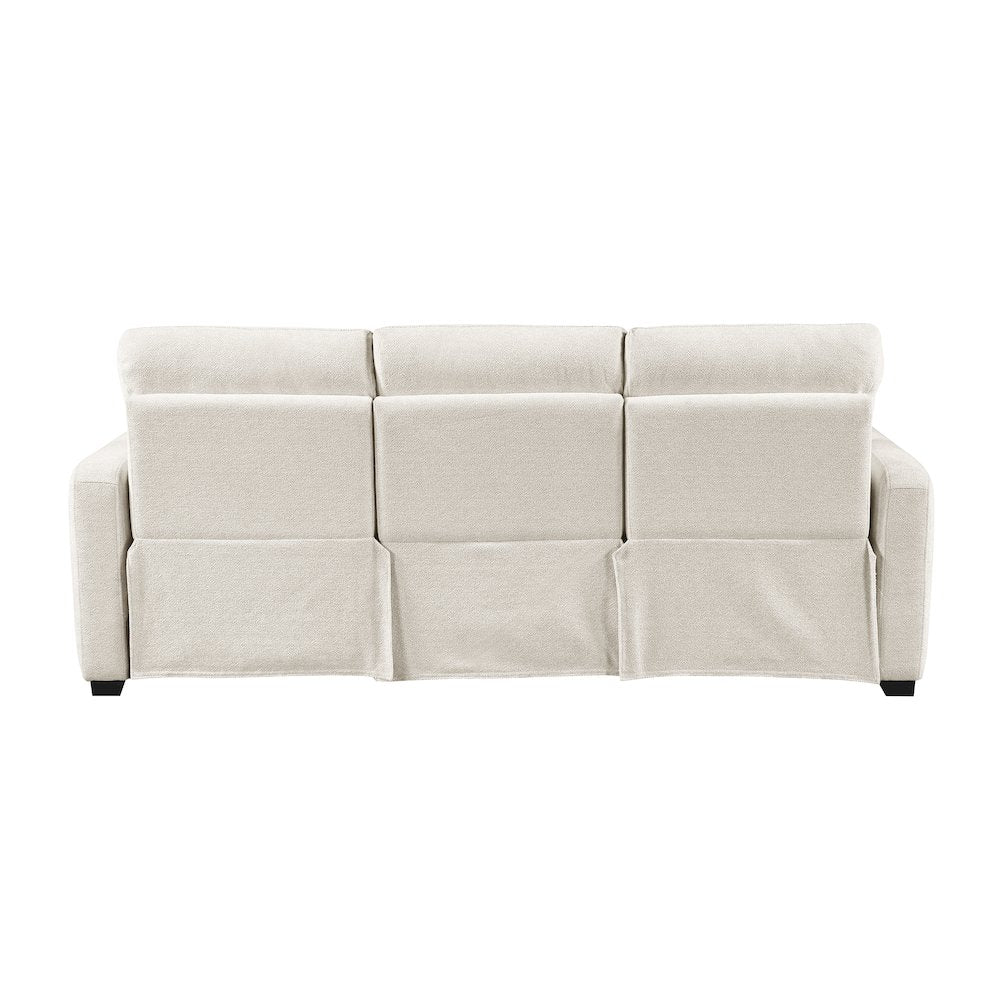 Vera Chenille 3pc Set: Sofa, Love, Chair in Beige