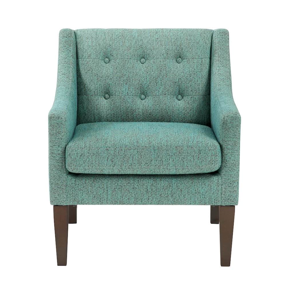Knox Textured Accent Chair in Green