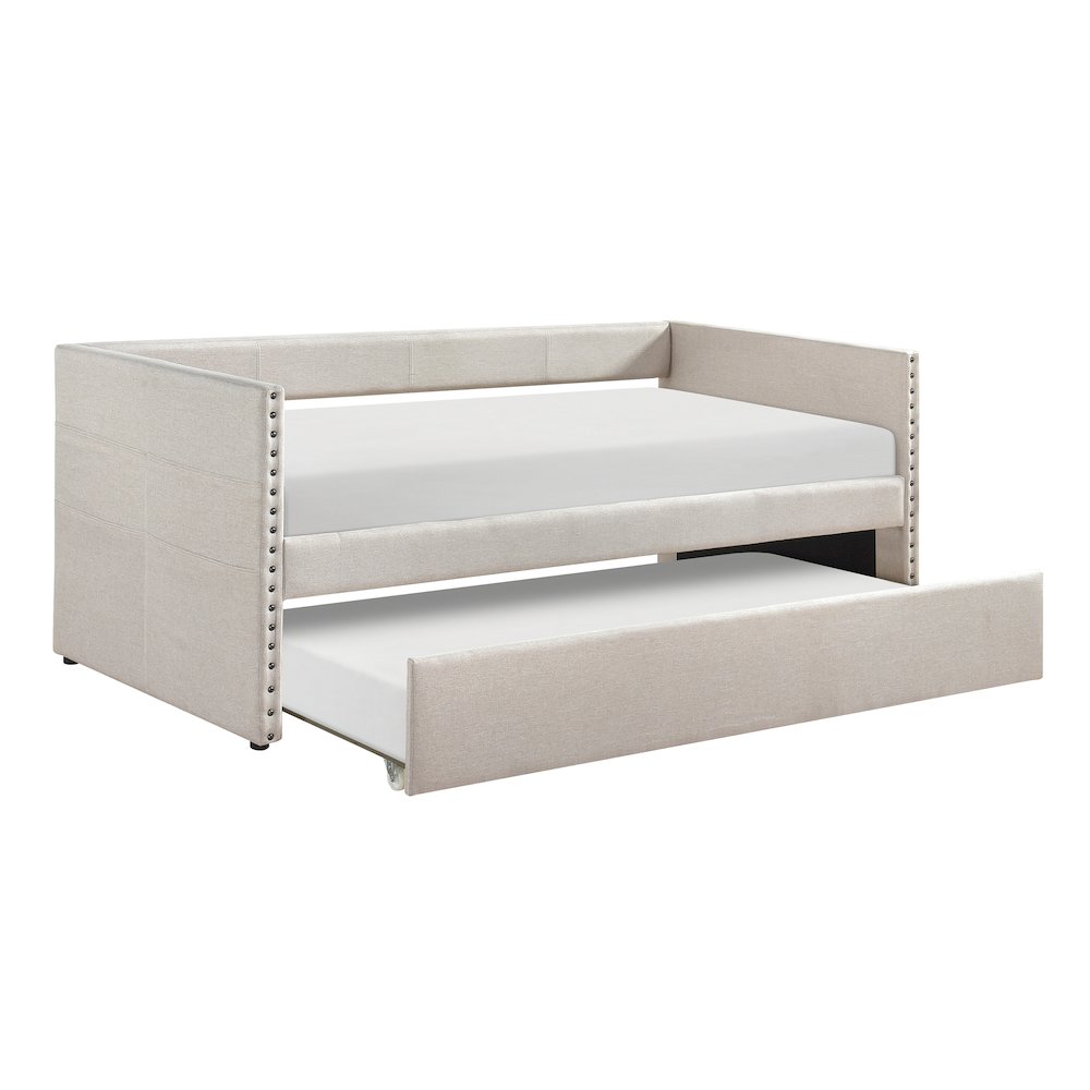 Boynton Textured Daybed in Beige