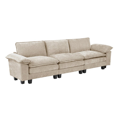 Dublin Chenille Sofa in Taupe