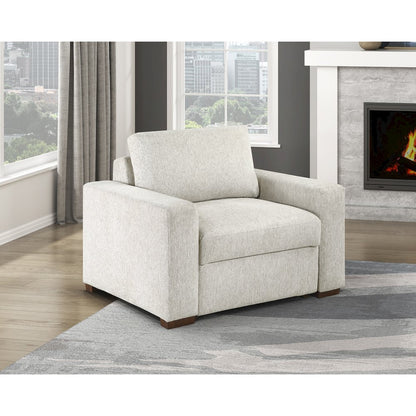 Isla Microfiber Chair in Beige