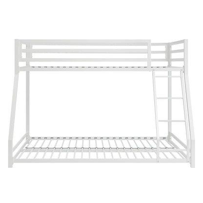 Jovie Metal Twin Over Full Metal Bunk Bed in White